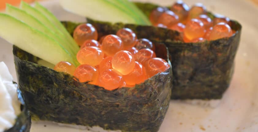 Sushi Sorte: die Gunkan Maki