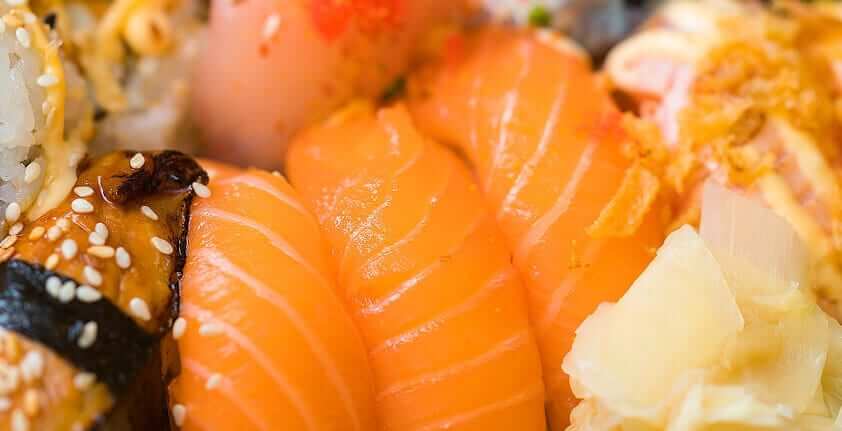 Oshi-Sushi: leckeres Rezept mit Lachs - Sushi selber machen